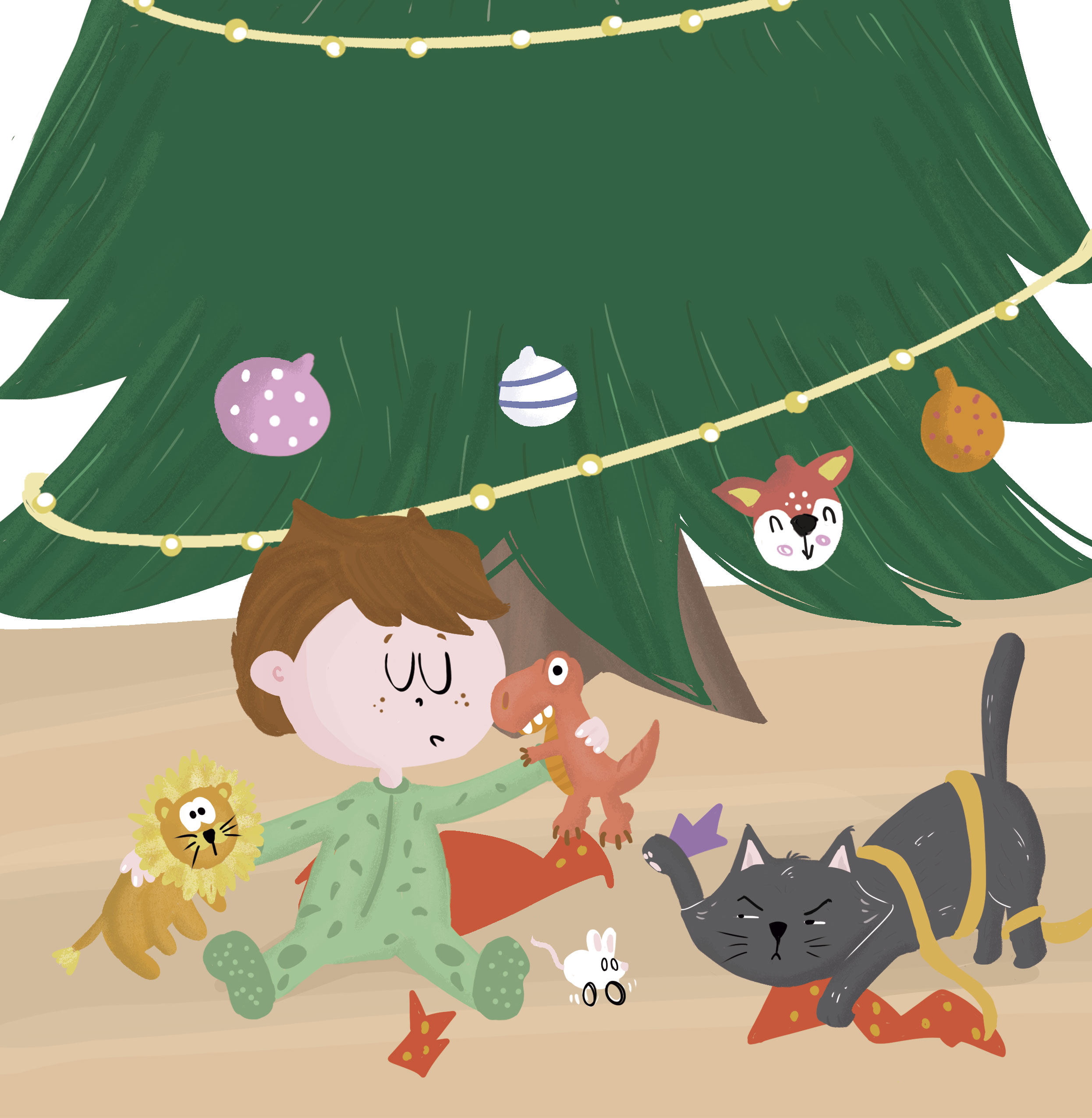 ilustración cuento infantil