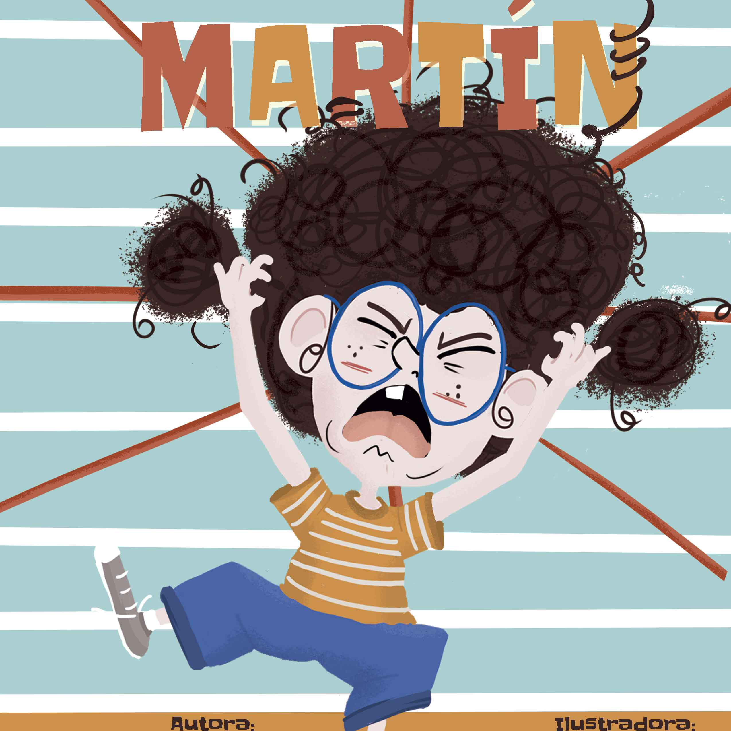 portada cuento infantil ilustrado Martín